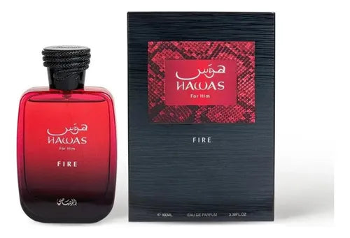 Rasasi Hawas Fire x 100 ML ORIGINAL - Perfume Original | Perfumería MT