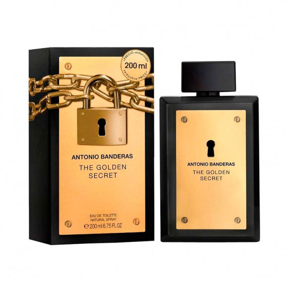Antonio Banderas Secret Golden x 100 ml - Perfume Original | Perfumería MT