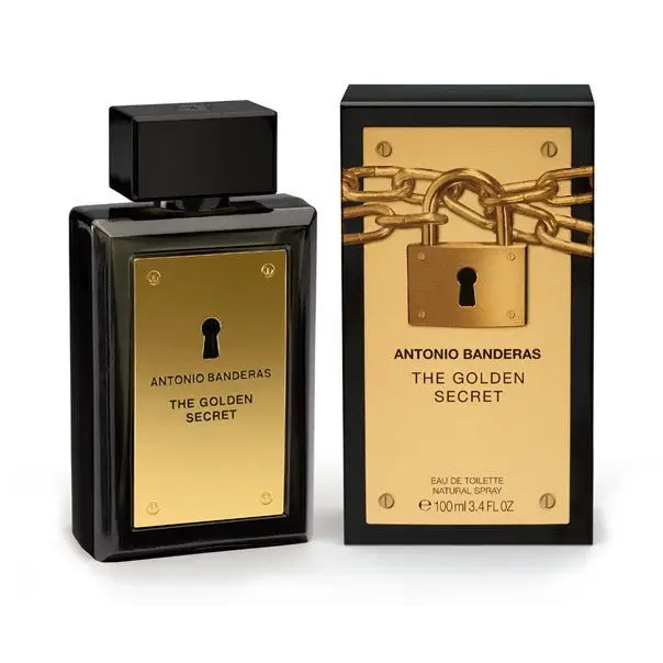 Antonio Banderas Secret Golden x 200 ml - Perfume Original | Perfumería MT