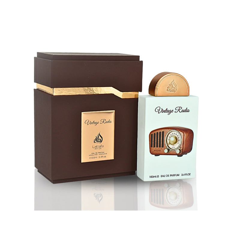 Lattafa Vintage Radio x 100 ML ORIGINAL - Perfume Original | Perfumería MT