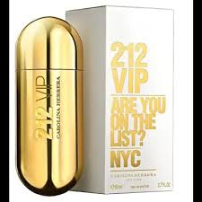 Carolina Herrera 212 Vip DM x 80 ML ORIG - Perfume Original | Perfumería MT