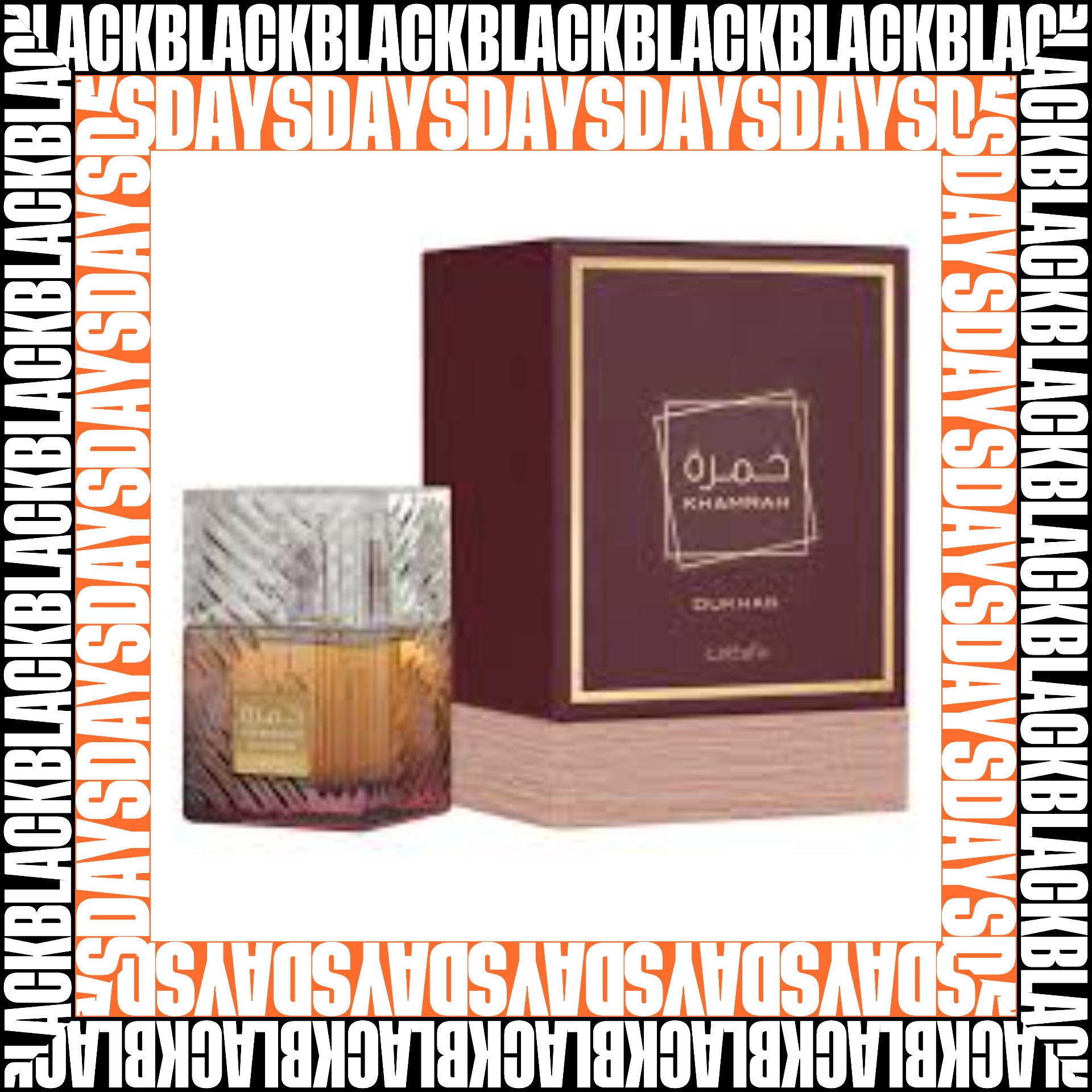Lattafa Khamrah Dukhan x 100 BLACK DAYS - Perfume Original | Perfumería MT