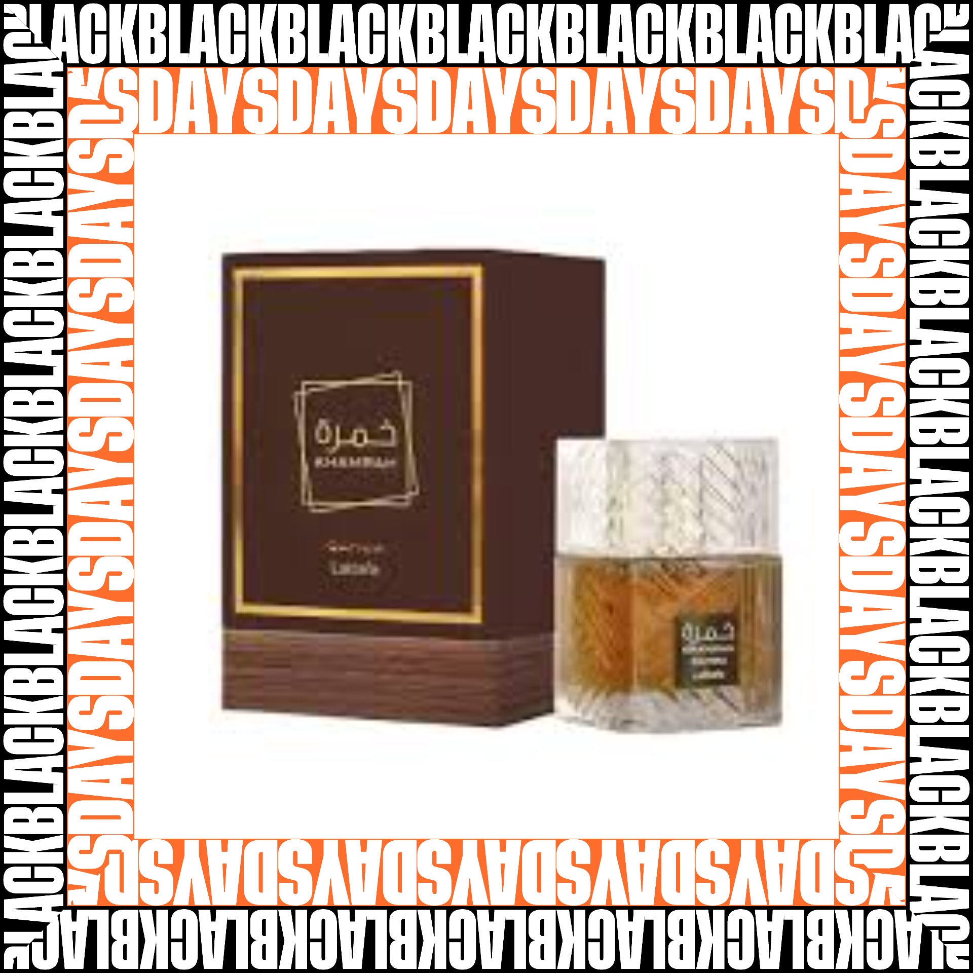 Lattafa Khamrah Qahwa x 100 BLACK DAYS - Perfume Original | Perfumería MT