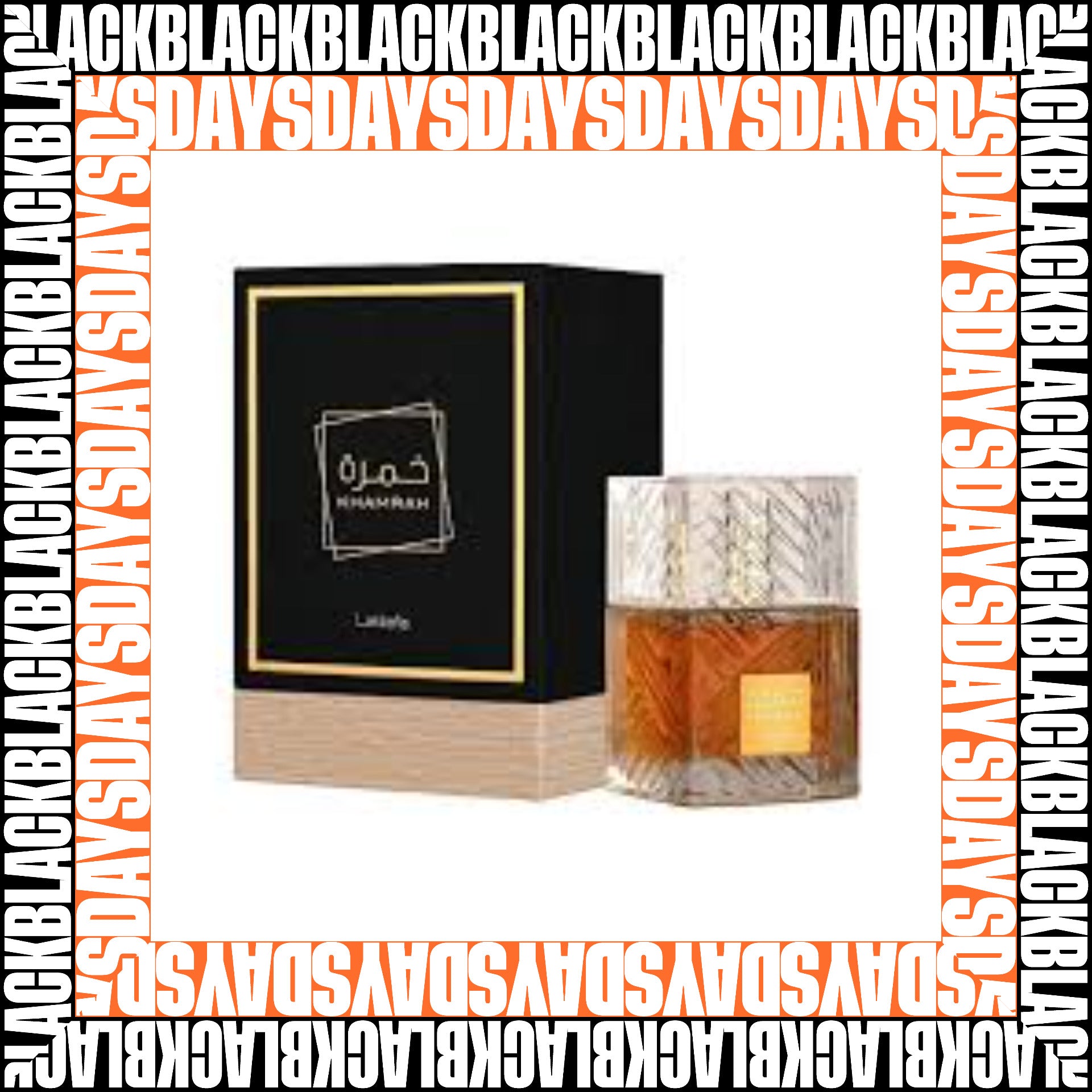 Lattafa Khamrah X 100 ml BLACK DAYS - Perfume Original | Perfumería MT