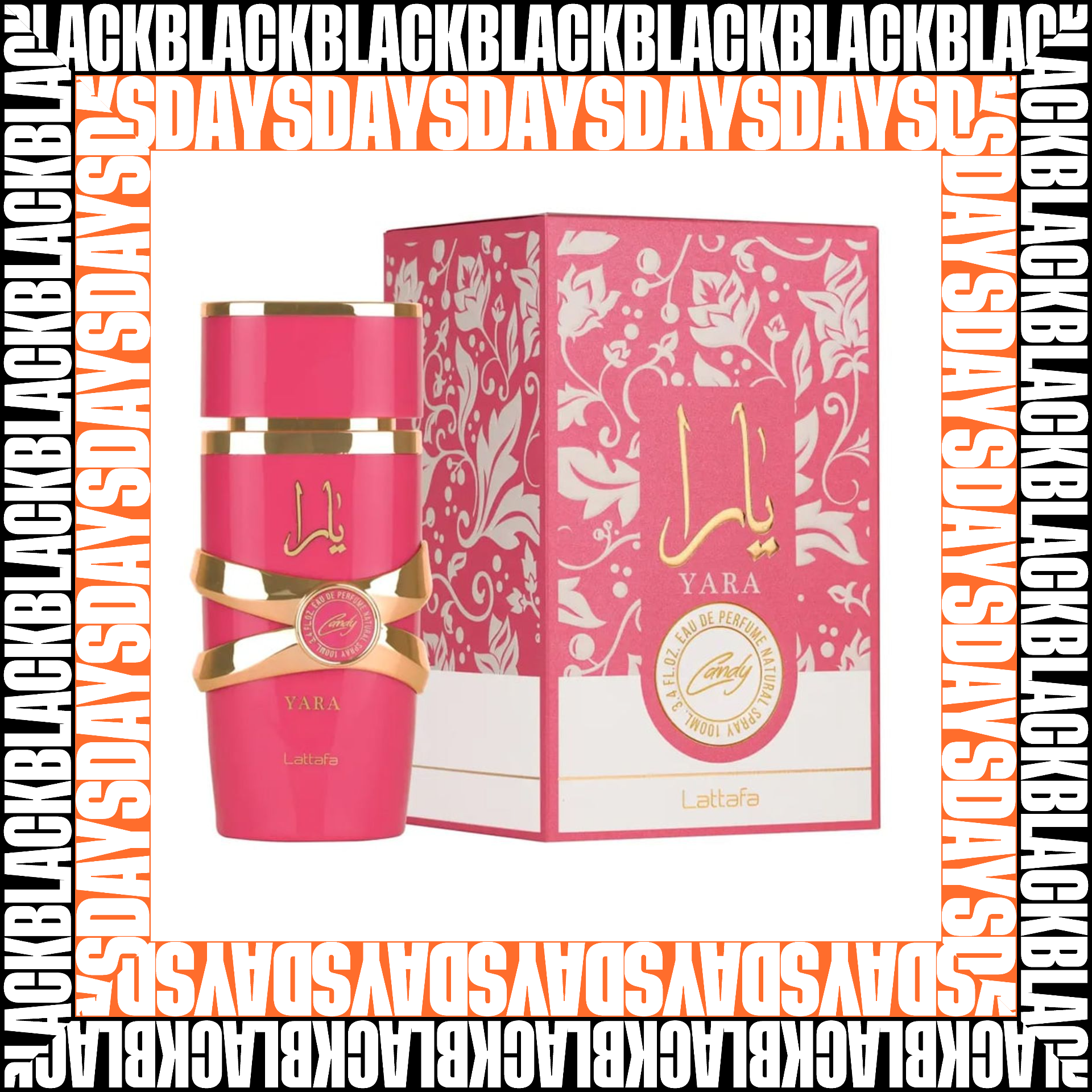 Lattafa Yara Candy x 100 BLACK DAYS - Perfume Original | Perfumería MT