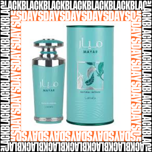 Lattafa Mayar Natural 100 ML BLACK DAYS - Perfume Original | Perfumería MT
